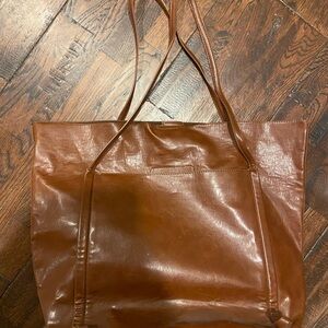 Sole / Society Brown Leather Tote Bag